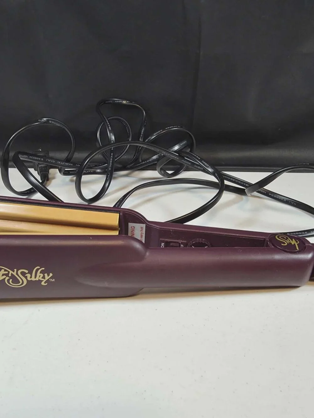 HOT N SILKY CRIMPER HAIR IRON CRIMPING WAVES TESTED WORKS